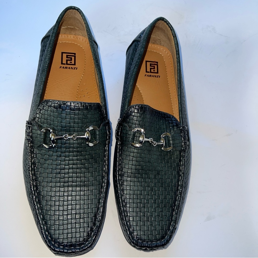 Faranzi  Men's Loafers Green Size 13